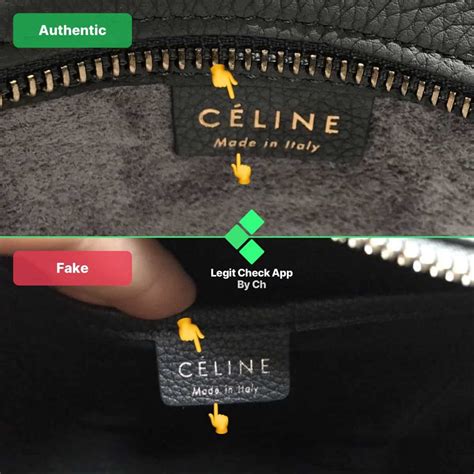 celine cap fake|how to find celine bags.